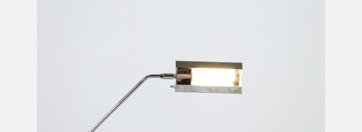 Mid-Century Modern Chrome Table Lamp by Koch & Lowy 