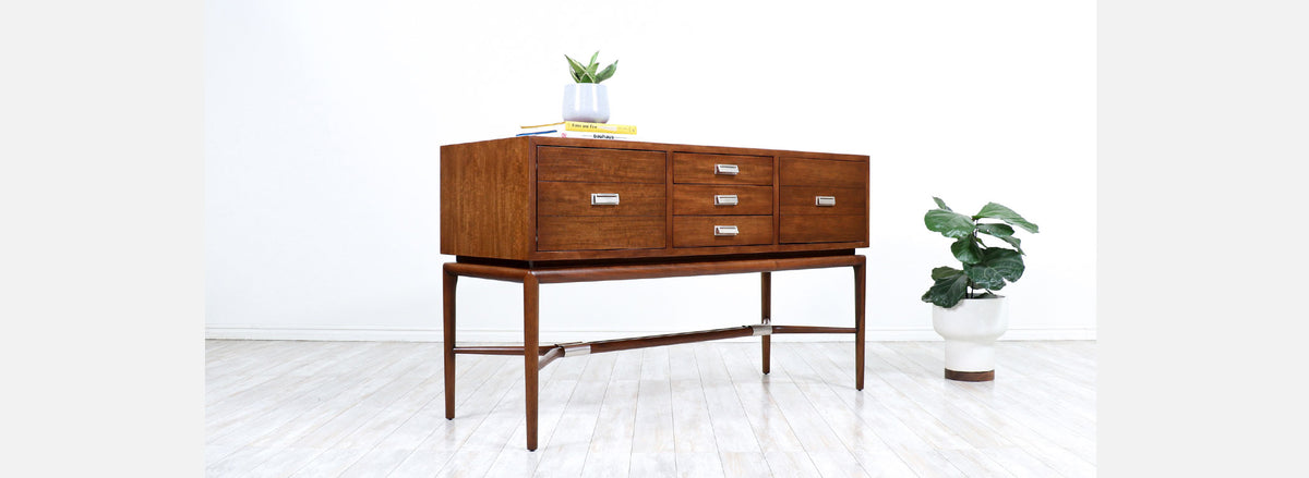California Modern Console Table by Maurice Bailey for Monteverdi-Young