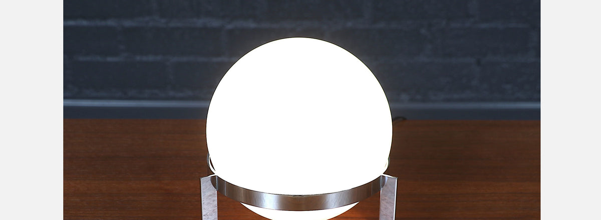 Mid-Century Modern "La Ligne" Table Lamp by Alfred Hablützel 