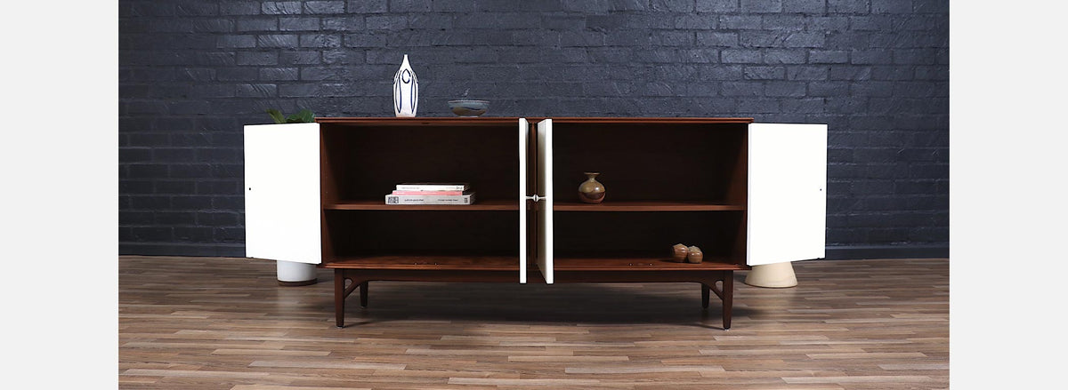 Greta M. Grossman Two-Toned Lacquered Credenza for Glenn of California