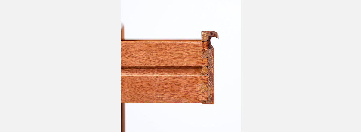 Mid-Century Modern Teak Night Stands with Bookcase by Westnofa