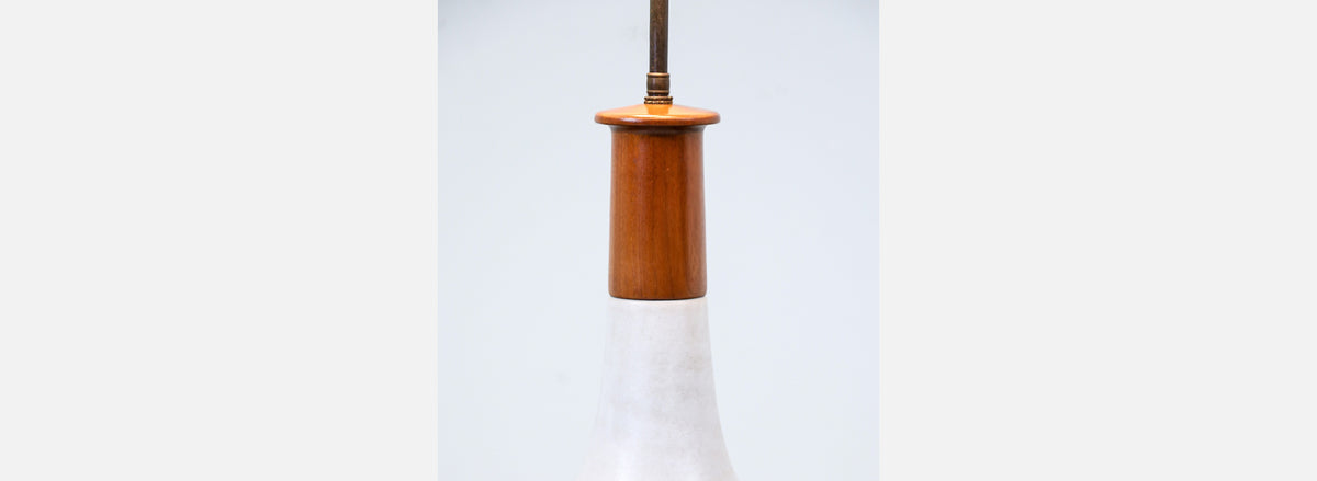 Gordon & Jane Martz Glazed Ceramic Table Lamp for Marshall Studios