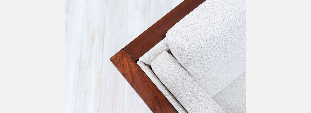 Milo Baughman Rosewood Case Sofa for Thayer Coggin