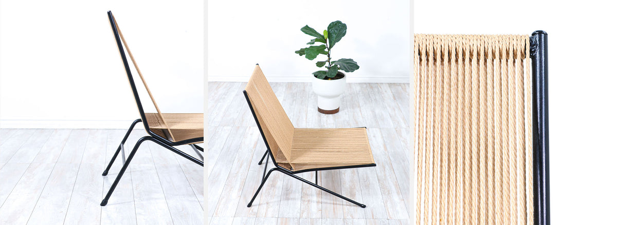 Allan Gould String Lounge Chair for Functional Furniture 
