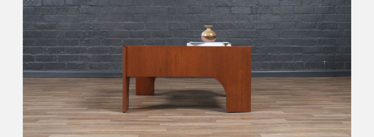 Claudio Salocchi “Oriolo” Smoke Glass Coffee Table for Sormani 