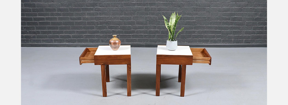 Californian Modern Night Stands by Martin Borenstein for Brown Saltman
