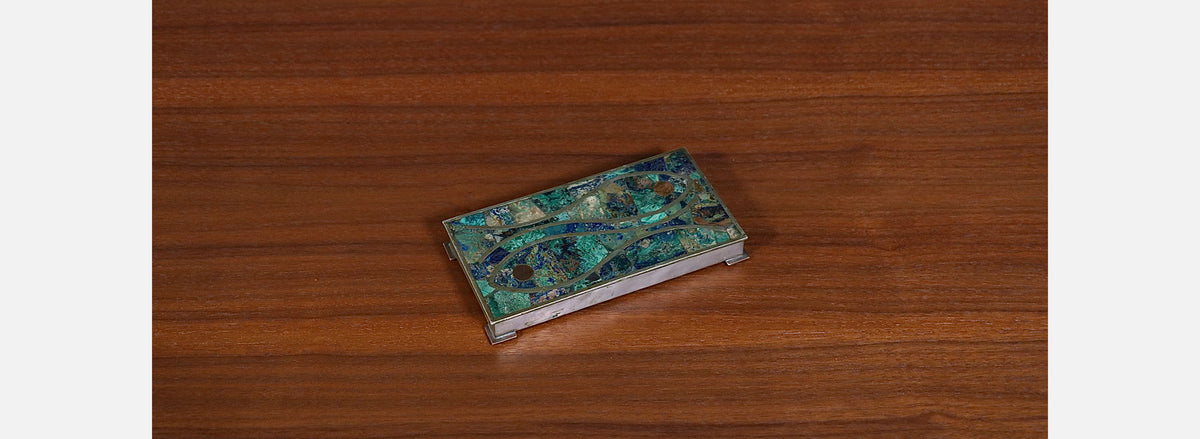 Mexican Modernist "Metales Casados" Box by Los Castillos