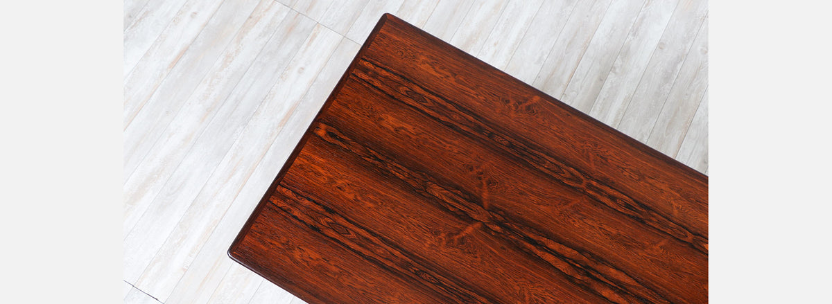 Gunni Omann Model-75 Floating Top Rosewood Desk for Omann Jun