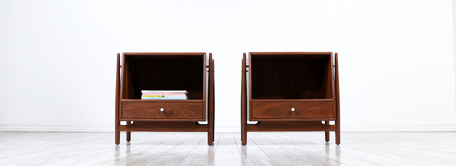 Kipp Stewart ”Declaration” Sculpted Floating Night Stands for Drexel