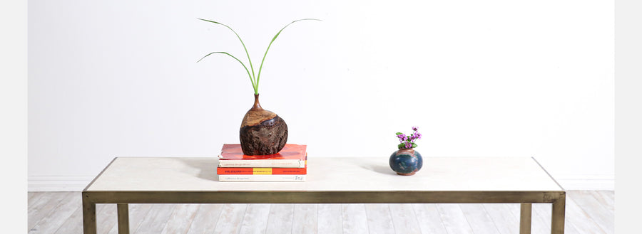 California Modern Handcrafted Weed Pot Vase by Doug Ayers