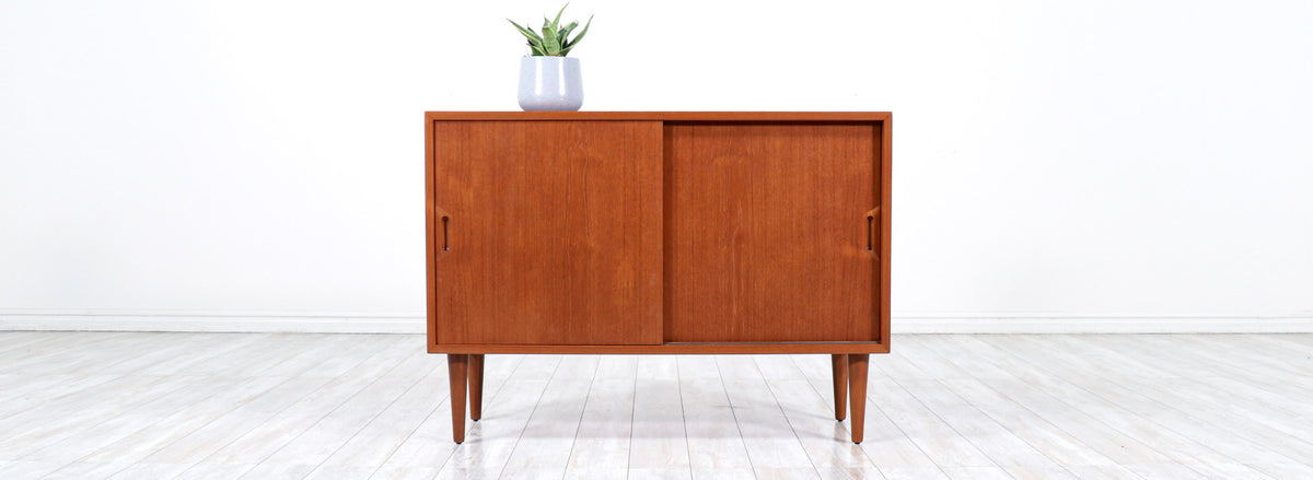 Danish Modern Teak Credenza by Raymor