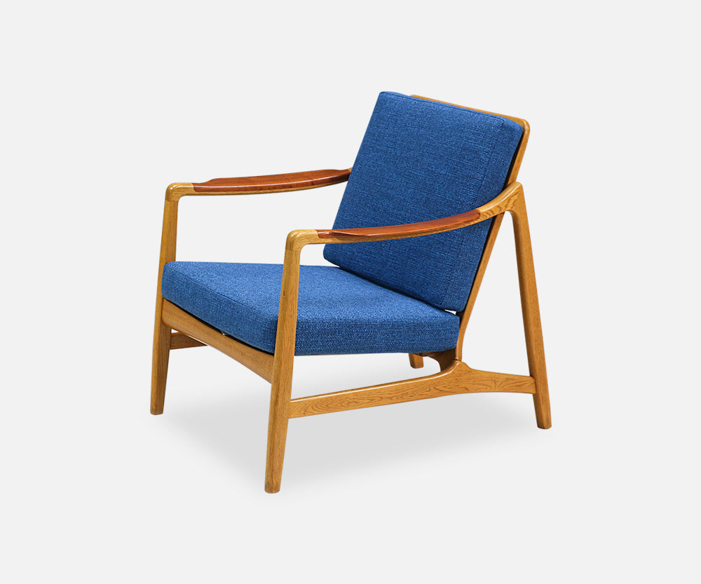 Tove & Edvard Kindt-Larsen Teak Lounge Chair for France & Daverkosen