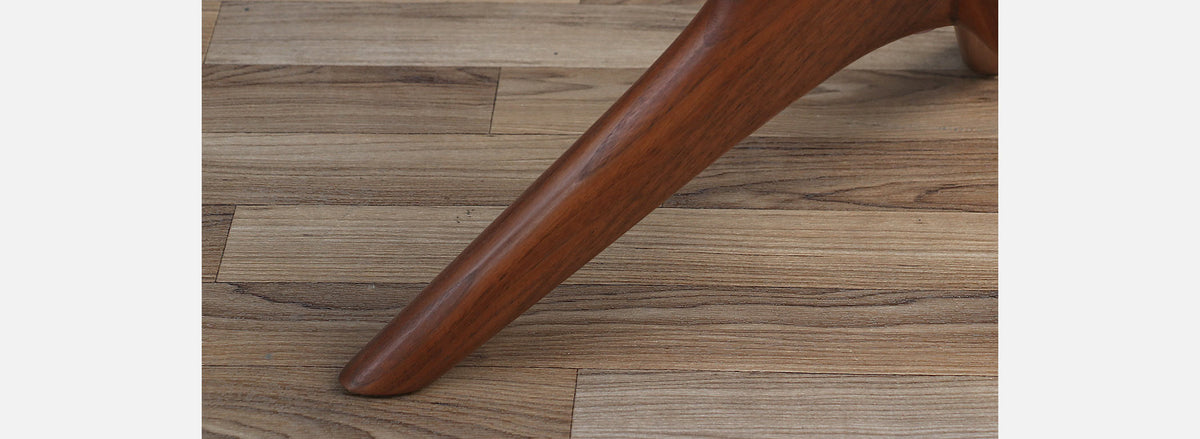 Adrian Pearsall "Jax" Sculpted Walnut Side Tables