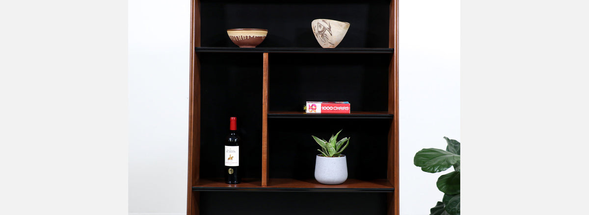 Merton L. Gershun Free-Standing Taper Bookshelf for Dillingham