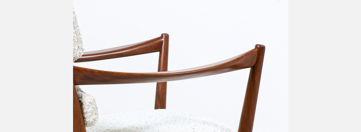 Norwegian Modern "Kaminstolen" Teak Lounge Chairs by Fredrik Kayser & Adolf Relling