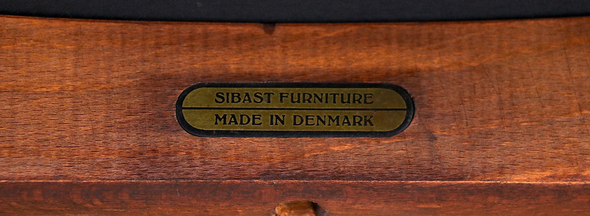 Helge Sibast Model-59 Rosewood & Leather Dining Chairs for Sibast Mobler