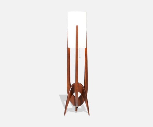 Mid-Century Modern Sculptural Table Lamp by R & J Manufacturing