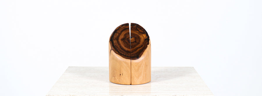 Don Shoemaker Sculpted Rosewood Bookends for Señal Furniture