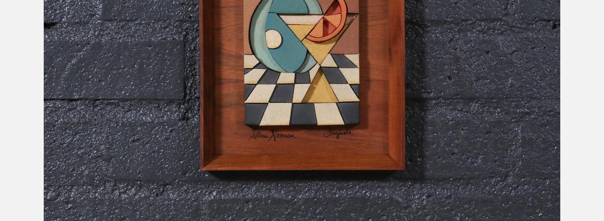 Californian Modern Abstract Wall Art Panels by Allan Noonan