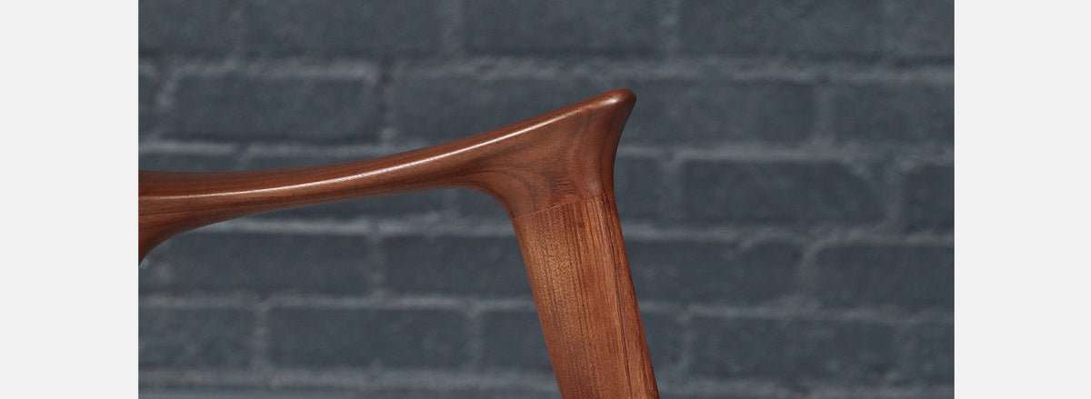 Norwegian Modern "Klarinett" Teak Lounge Chair by More Lenestolfabrikk