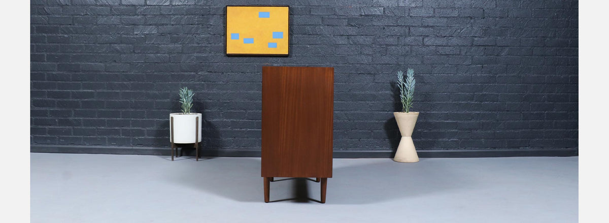 Edward J. Wormley Woven Front Cabinet for Dunbar