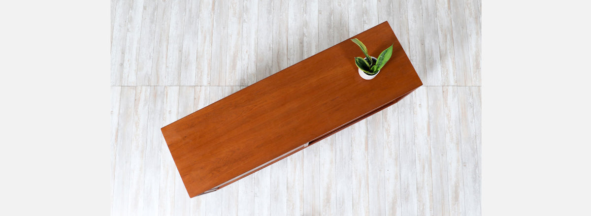 Mid-Century Danish Modern Teak Credenza by William Watting