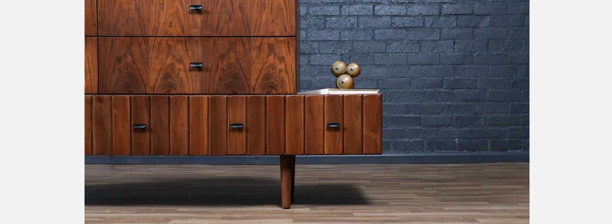 Mid-Century Canadian Brutalist Modular Dresser