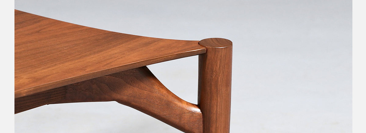 Rare Greta M. Grossman Sculpted Floating Top Coffee Table for Glenn of California