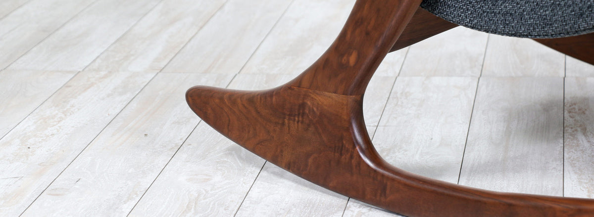 Adrian Pearsall Model 812-CR Sculpted Rocking Chair for Craft Associates