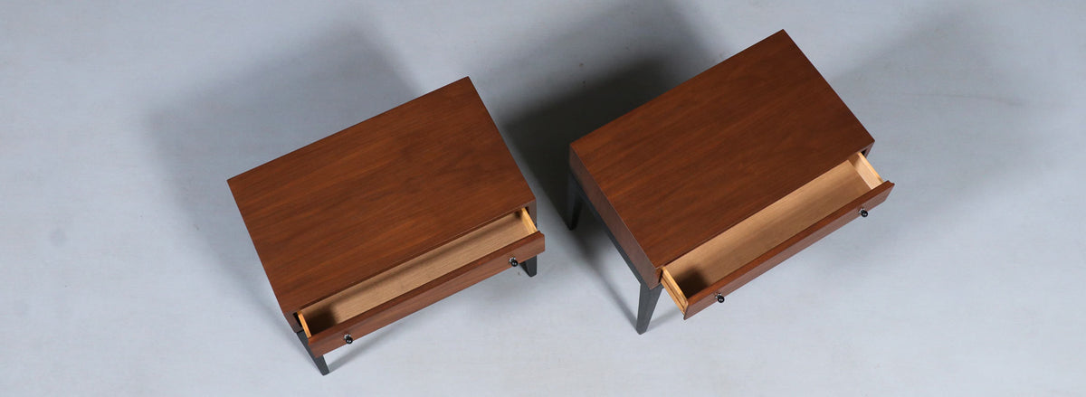 Harvey Probber Walnut Night Stands
