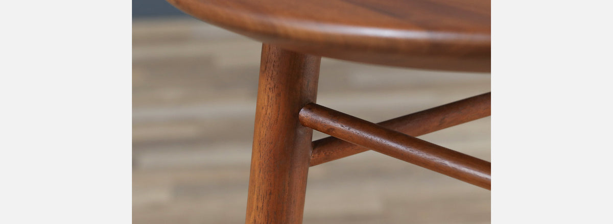 Kipp Stewart Tri-Leg Side Table for Winchendon Furniture Co.