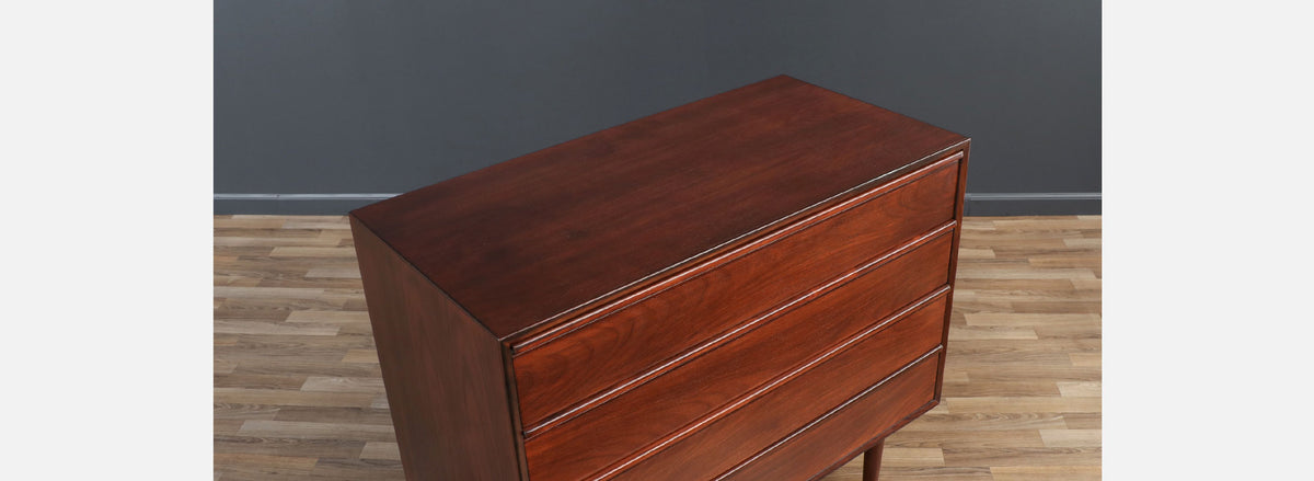Pair of Scandinavian Modern Rosewood Dressers by Westnofa 