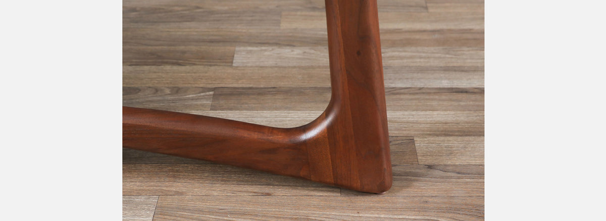 Adrian Pearsall 2454-TGO Sculpted Walnut Coffee Table 