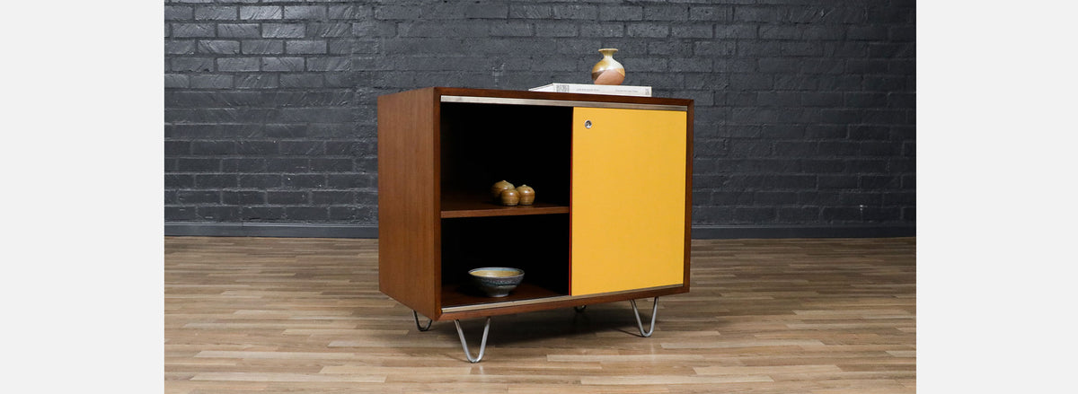 George Nelson Multi-Color Lacquered Cabinet for Herman Miller 