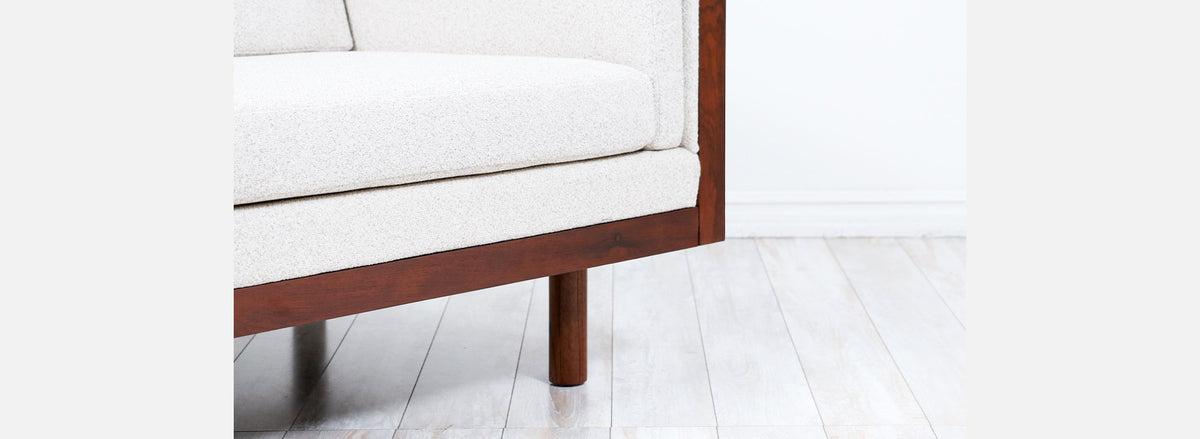 Milo Baughman Rosewood Case Sofa for Thayer Coggin