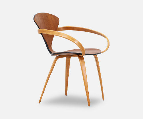 Vintage Norman Cherner "Pretzel" Armchair for Plycraft