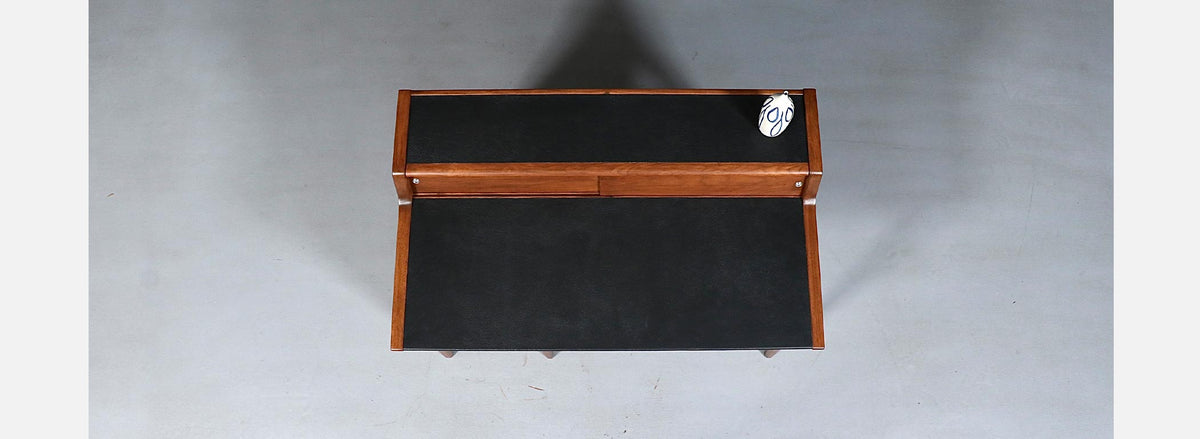 John Van Koert "Profile" Model-K80 Executive Desk w/ Leather Top for Drexel