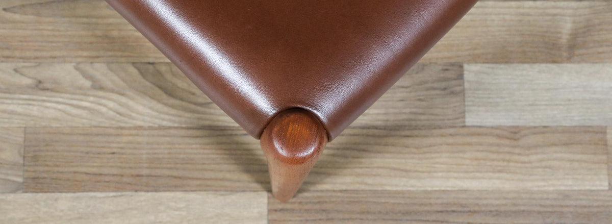 Niels Moller Model-80 Teak & Cognac Leather Chair