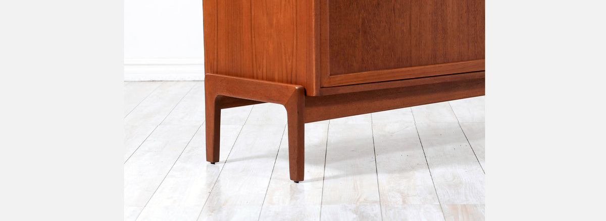 Mid-Century Danish Modern Teak Credenza by William Watting