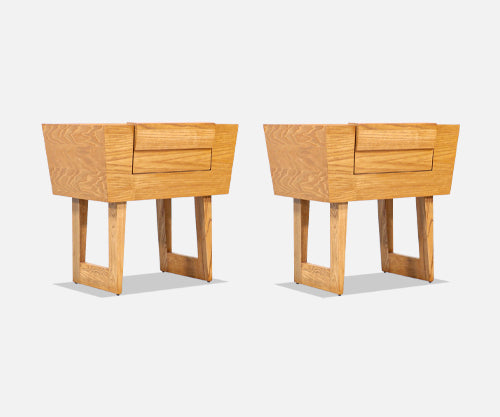 Mid-Century Modern Night Stands by Paul Laszlo for Brown Saltman