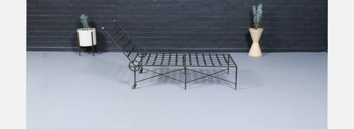 Mario Papperzini "Amalfi" Patio Chaise Lounge for John Salterini