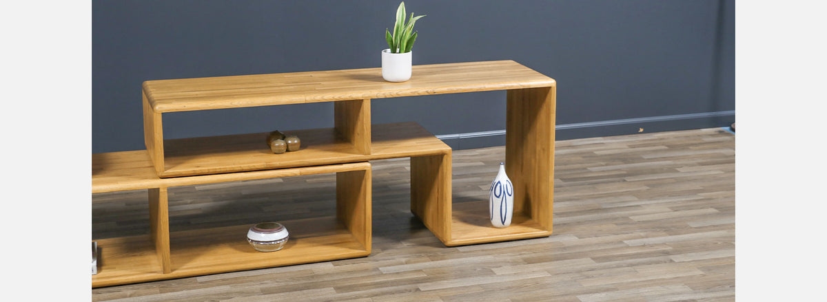 Mid-Century Modern Modular Credenza / Bookshelves System