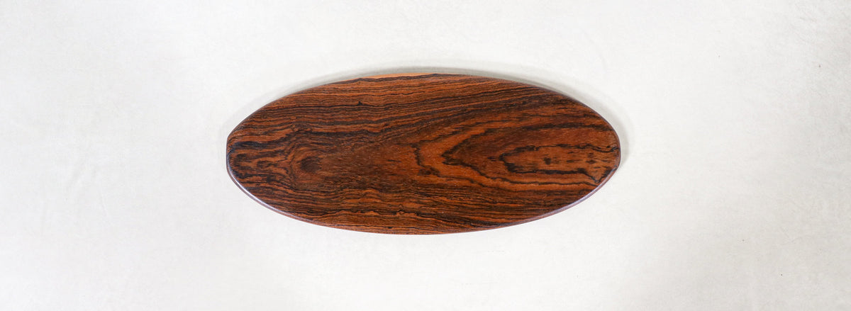 Don S. Shoemaker Rosewood Oval Tray for Señal Furniture