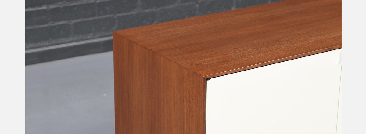 Florence Knoll Model-541 Two-Tone Lacquered Credenza