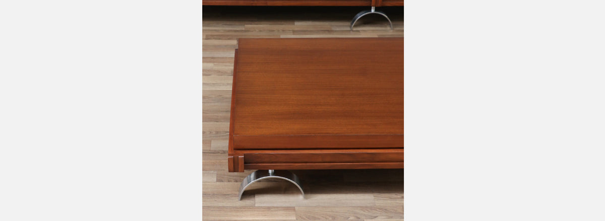 California Modern Sofa with Table Set by Martin Borenstein