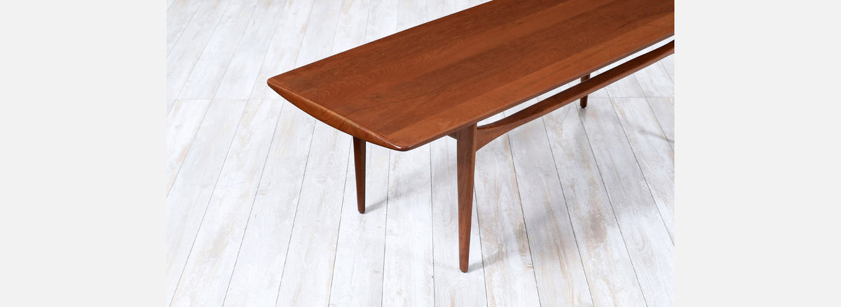 Tove & Edvard Kindt-Larsen Teak Coffee Table for France & Son