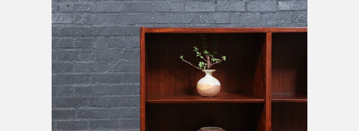 Carlo Jensen Danish Modern Bookshelf in Brazilian Rosewood