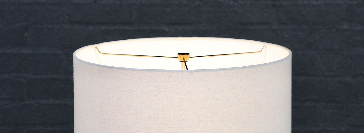 Gerald Thurston Sculpted Tripod Brass & Walnut Table Lamp for Lightolier 