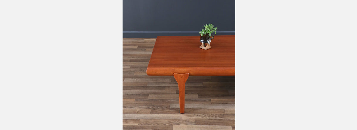 Johannes Andersen Extending Teak Coffee Table