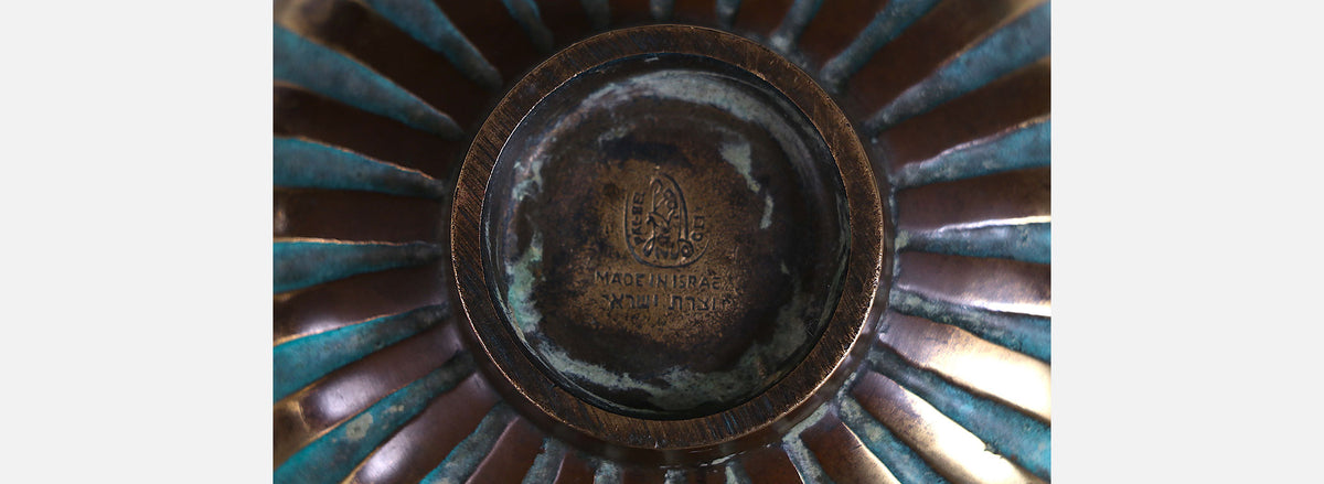 Maurice Ascalon Bronze Ashtray for Pal-Bell